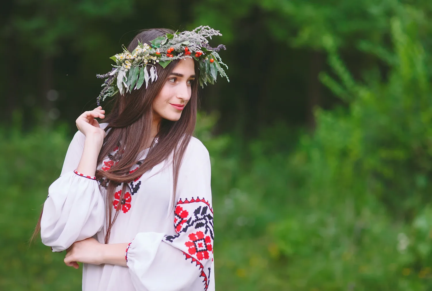 Filles en Russie autrefois